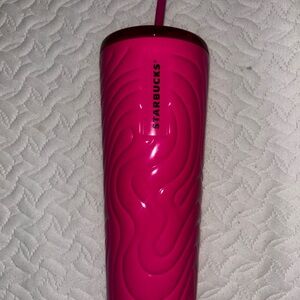 Starbucks Hot Pink Swirl Tumbler
